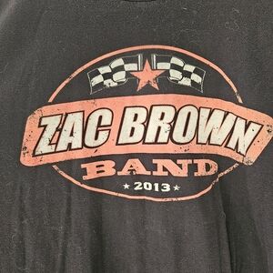 Zac Brown Band concert t shirt sz XL